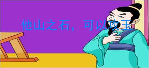他山之石,可以攻玉