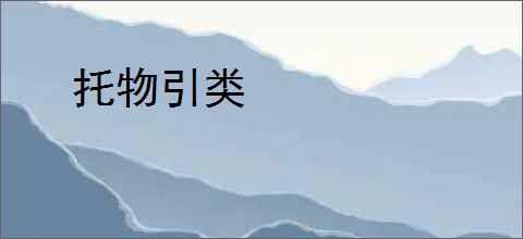 托物引类